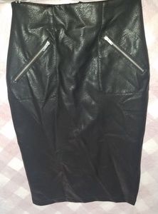 Zara leather Pencil Skirt